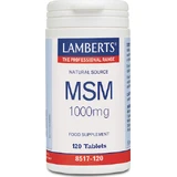 Lamberts Msm 1000 мг добавка для здоров'я суглобів та кісток 120 таб.