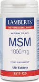 Lamberts Msm 1000 мг добавка для здоров'я суглобів та кісток 120 таб.
