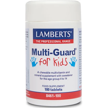 Lamberts Multi-Guard For Kids Мультивитамины для энергии и укрепления иммунной системы 30 таблеток: цены и характеристики