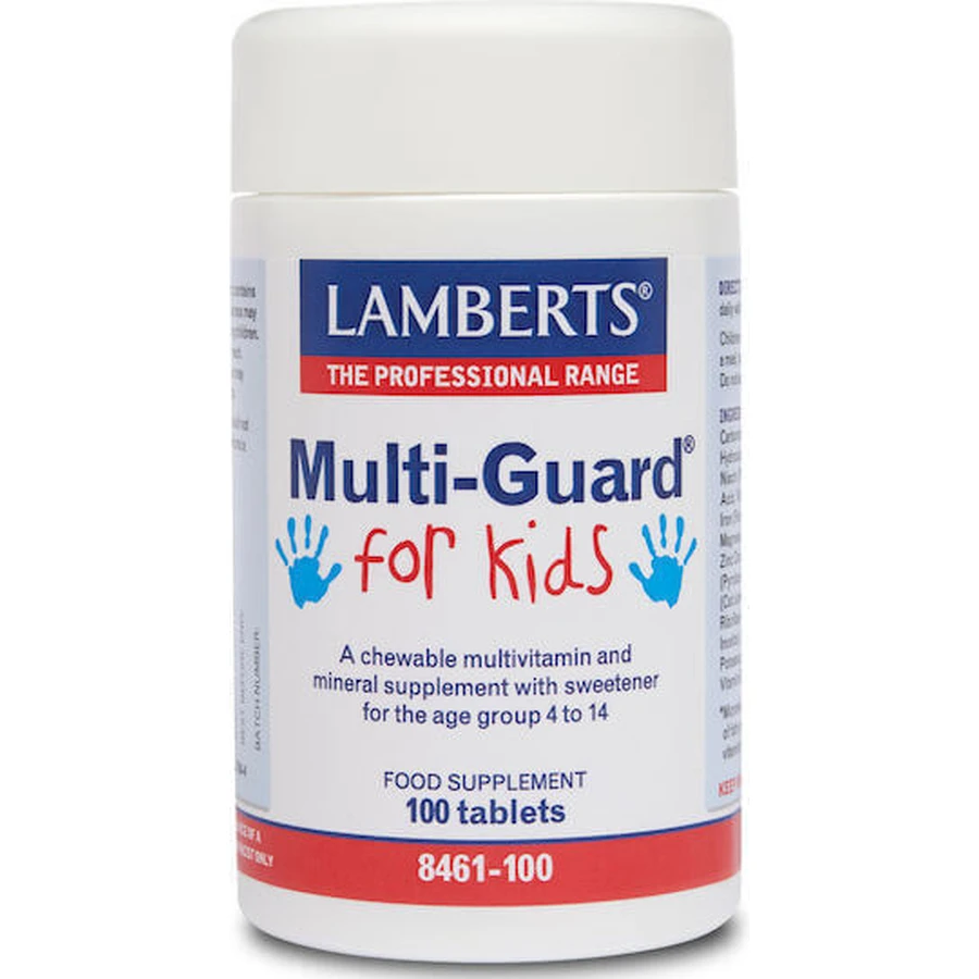 Lamberts Multi-Guard For Kids Мультивитамины для энергии и укрепления иммунной системы 30 таблеток: цены и характеристики