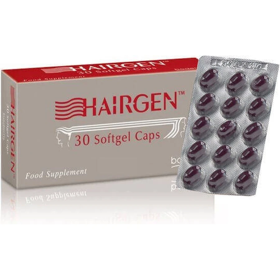 Специальная пищевая добавка Boderm Hairgen мягкие капсулы №30: цены и характеристики