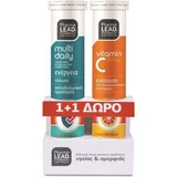 Pharmalead Multi Daily & Vitamin C 1000mg Полівітамінний мультивітамінний комплекс Multi Daily & Vitamin C 1000mg для зміцнення енергії та імунної системи апельсин