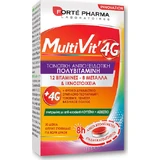 Forte Pharma MultiVit Multivitamin Мультивитамины для энергии, укрепления иммунной системы и здоровья яиц подходят для взрослых 50+ 30 таблеток