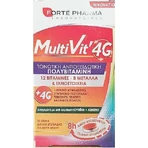 Полівітамінний комплекс Forte Pharma MultiVit Мультивітамінний комплекс для енергії, зміцнення імунної системи та здоров'я яєць підходить для дорослих 50+ 30 таблеток: ціни та характеристики