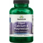 Swanson Liquid Calcium & Magnesium Соотношение кальция и магния 2:1: цены и характеристики