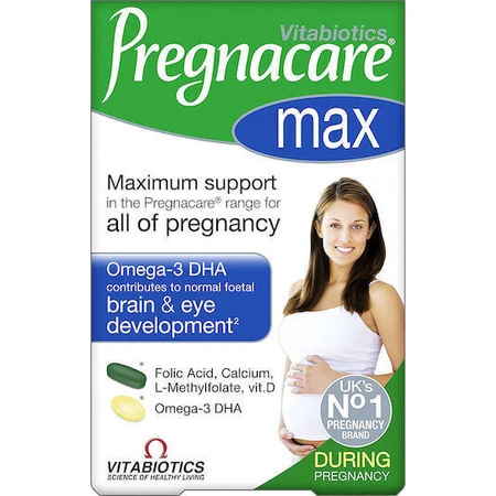 Vitabiotics Pregnacare Max Pregnancy Supplement 84 tabs: цены и характеристики