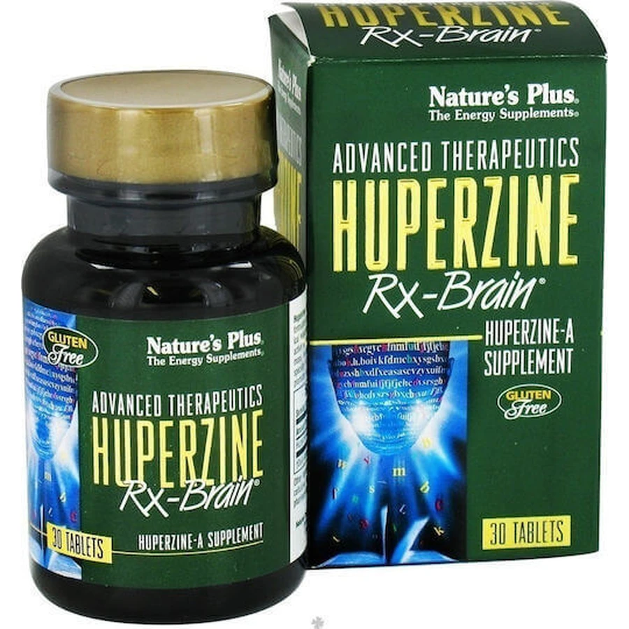 Nature's Plus Huperzine Rx добавка для пам'яті мозку 30 таб.: ціни та характеристики
