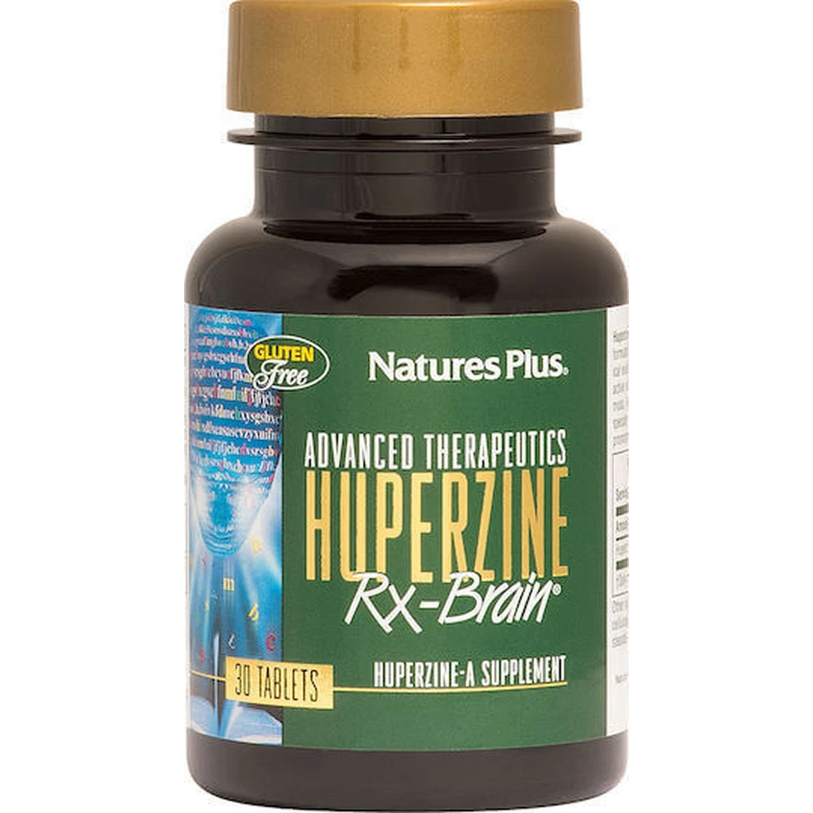 Nature's Plus Huperzine Rx добавка для пам'яті мозку 30 таб.: ціни та характеристики