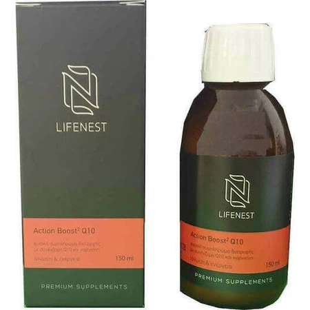 Genomed Lifenest Lifenest Action Boost2 Q10 Пищевая добавка Специальная 150 мл: цены и характеристики