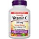Webber Naturals Жевательный витамин C Жевательный витамин C для укрепления иммунитета, кожи и антиоксидантного действия 500 мг Апельсин 120 жевательных таблеток