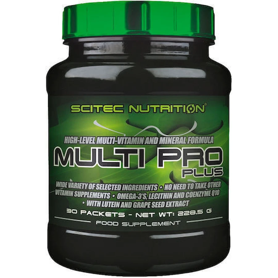Мультивитамины Scitec Nutrition Multi Pro Plus для поддержания энергии, иммунной и нервной систем 30 x 1 пакетик: цены и характеристики