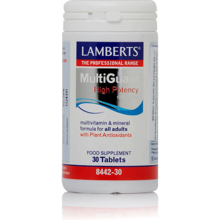Lamberts Multi-Guard Мультивитамины для поддержания энергии, иммунной и нервной систем 30 таблеток: цены и характеристики