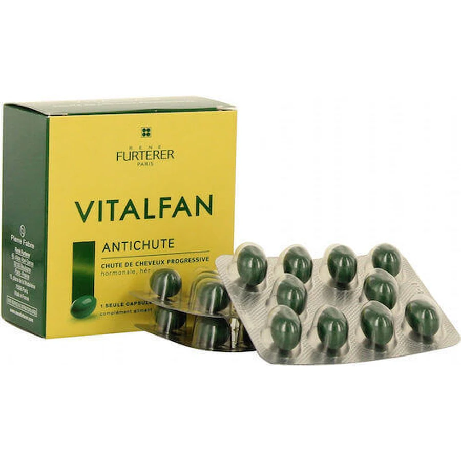 Rene Furterer Vitalfan Antichutes Прогресивна прогресивна харчова добавка Спеціальна 30 капс.: ціни та характеристики