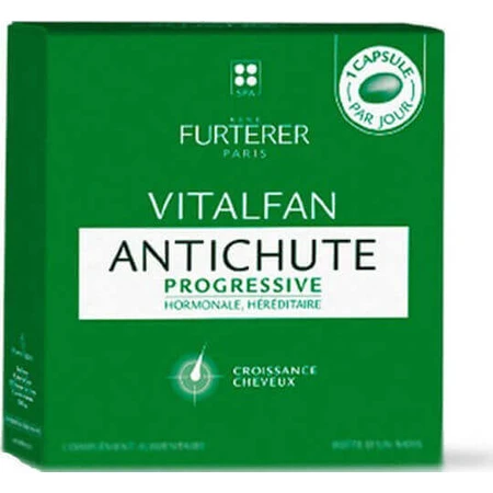 Rene Furterer Vitalfan Antichutes Прогресивна прогресивна харчова добавка Спеціальна 30 капс.: ціни та характеристики