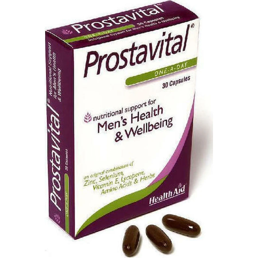 Health Aid Prostavital 30 капс.: ціни та характеристики
