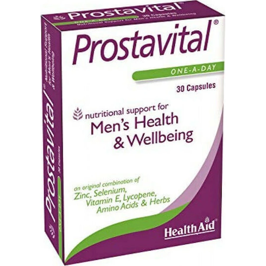 Health Aid Prostavital 30 капс.: ціни та характеристики