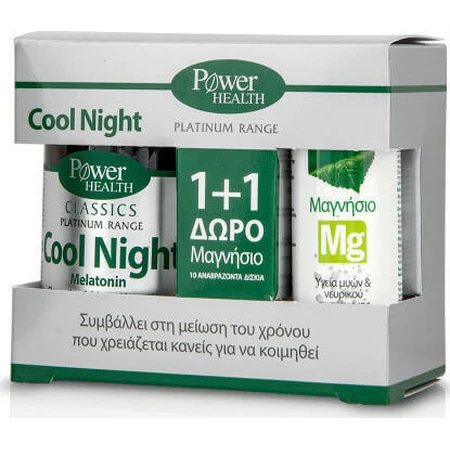Power Health Classics Platinum Cool Night & Magnesium Sleep Supplement 10 tabs eff 30 caps: цены и характеристики