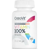 OstroVit 100% Vit & Min Мультивитамины для укрепления иммунной системы, нервной системы и кожи 30 таблеток