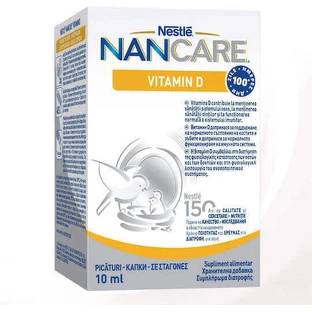Nestle NanCare Витамин D для укрепления иммунитета и здоровья яиц 10 мл