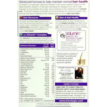 Vitabiotics WellWoman WellWoman Hairfollic Woman Hair Health Tricologic Special Dietary Supplement 60 tabs: цены и характеристики