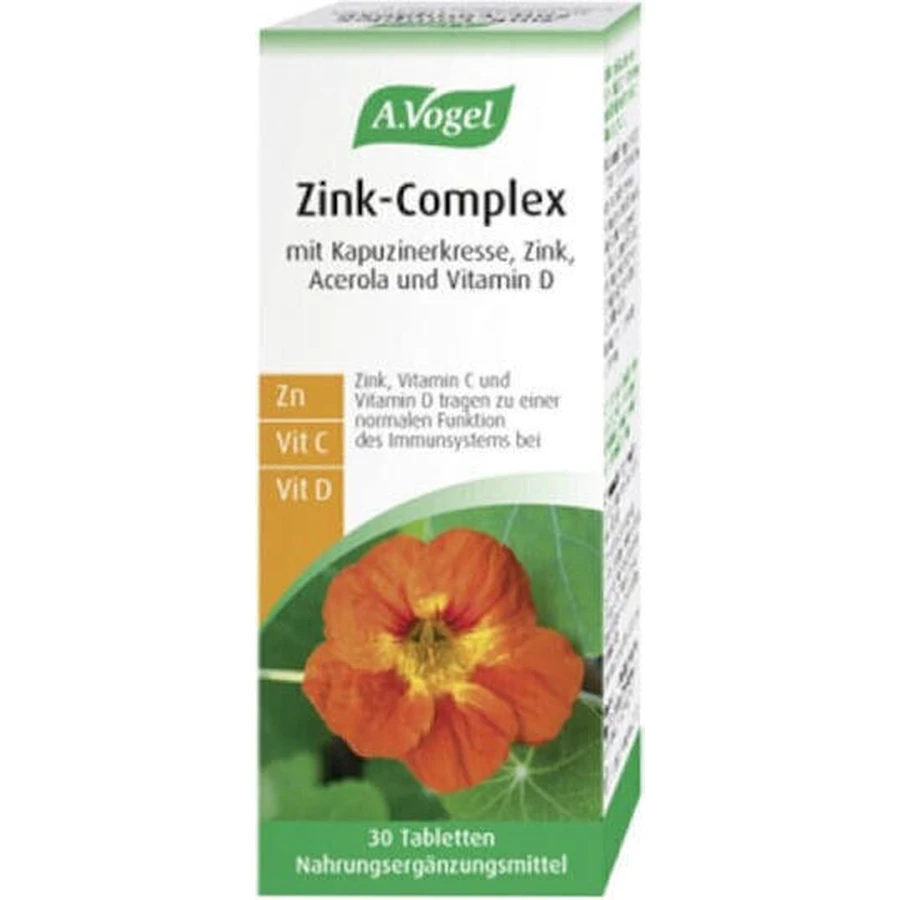 A.Vogel Zink-Complex 30 таблеток: цены и характеристики
