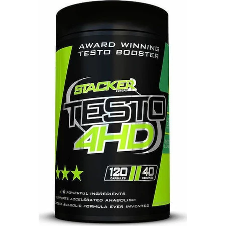 Stacker 2 Testo - 4HD добавка для підвищення лібідо та тестостерону 120 капсул: ціни та характеристики