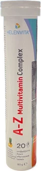 Helenvita A-Z Multivitamin Complex Мультивитаминный комплекс для энергии и укрепления иммунной системы Тропические фрукты 20 табл. eff