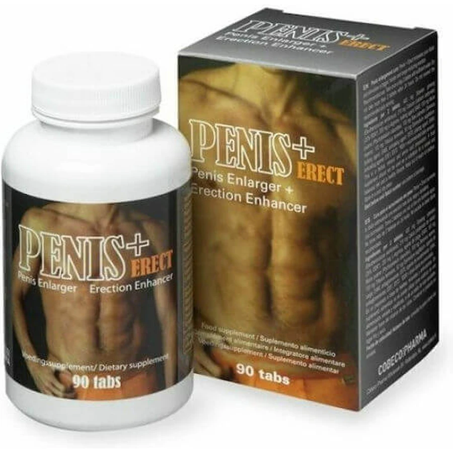 Cobeco Pharma Penis+ Erect For Men Testosterone Boosting Supplement 90 tabs: цены и характеристики