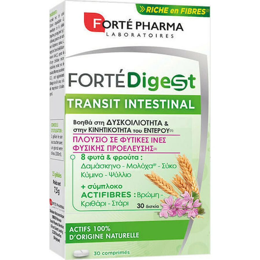 Forte Pharma Fortedigest Специальная пищевая добавка 30 табл.: цены и характеристики