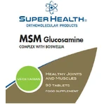 Глюкозамінний комплекс Super Health Msm з добавкою для здоров'я суглобів та кісток з босвелією 90 таб.: ціни та характеристики