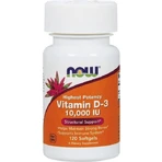 Now Foods Витамин D-3 для поддержки иммунитета и здоровья яиц 10000iu 120 софтгелей: цены и характеристики