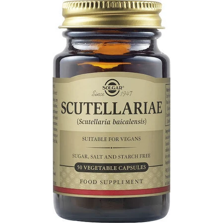 Solgar Scutellariae 50 рослинних капсул: ціни та характеристики