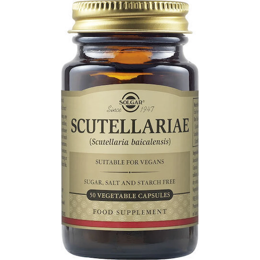 Solgar Scutellariae 50 рослинних капсул: ціни та характеристики