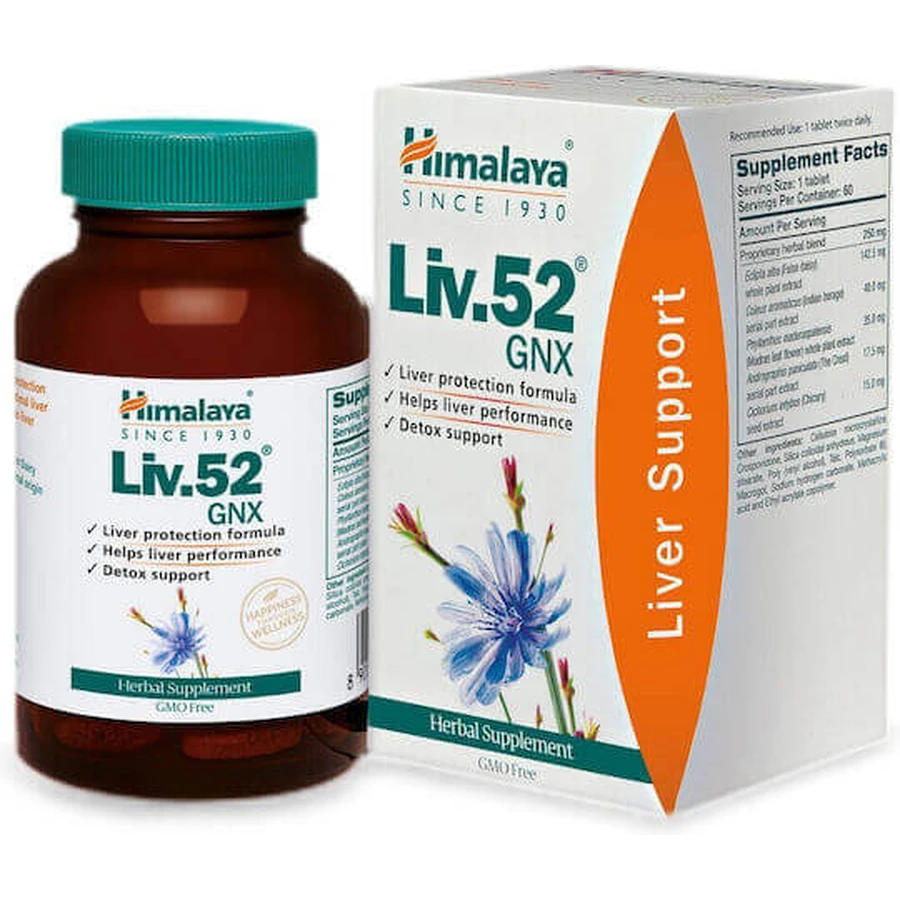 Himalaya Wellness Liv.52 GNX 60 файлов: цены и характеристики