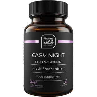 Pharmalead Easy Night Plus Melatonin 1mg Sleep Supplement 30 растительных капсул