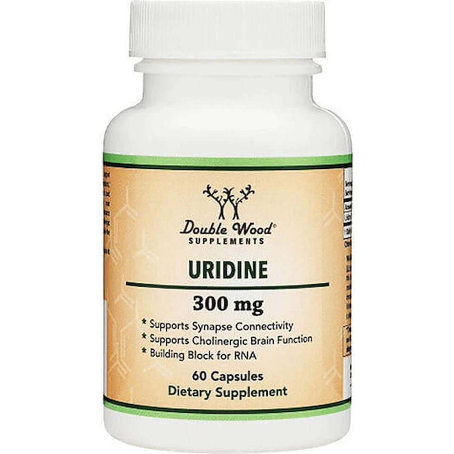 Добавка до пам'яті Double Wood Uridine 300 мг 60 капс.: ціни та характеристики