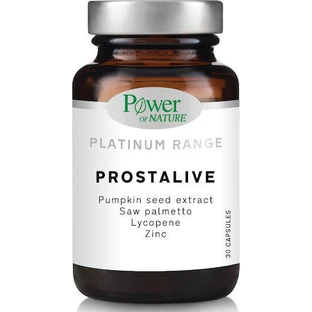 Дієтична добавка Power Of Nature Platinum Range Prostalive Спеціальна дієтична добавка 30 капс.