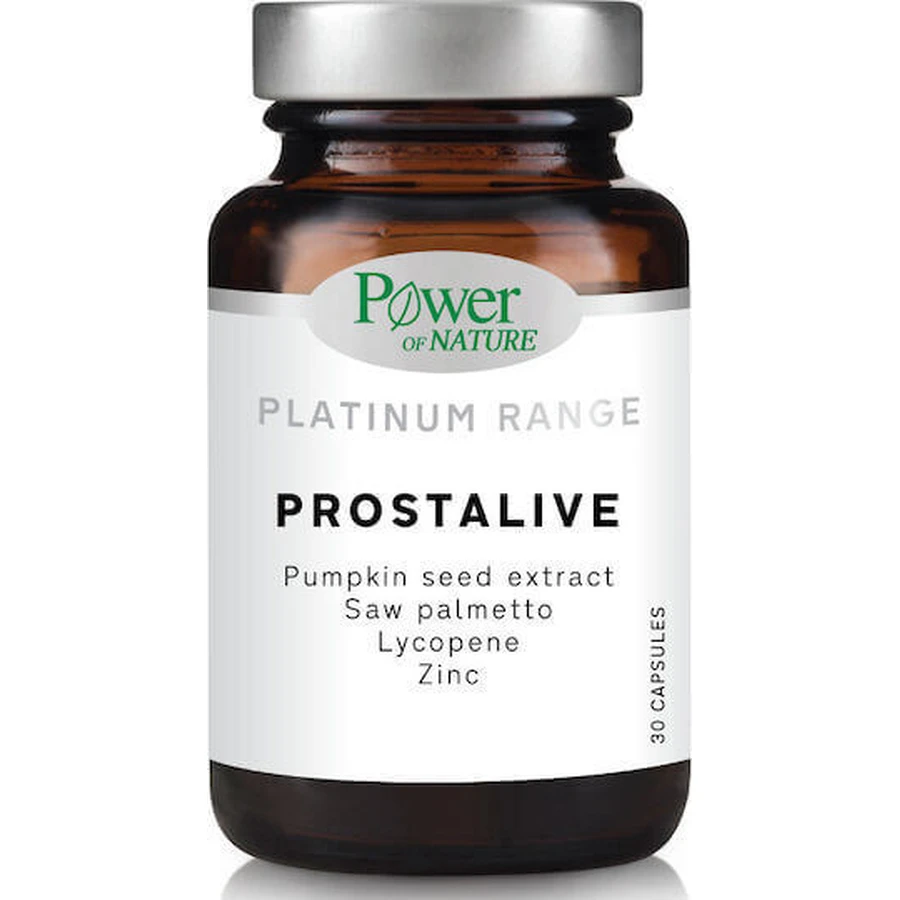 Дієтична добавка Power Of Nature Platinum Range Prostalive Спеціальна дієтична добавка 30 капс.: ціни та характеристики