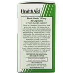 Health Aid Черный чеснок 750 мг 30 растительных капсул: цены и характеристики