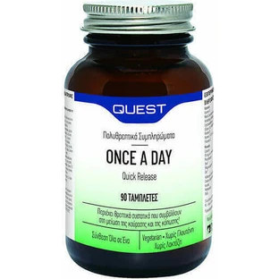 Quest Once A Day Quick Release Multivitamin for Energy & Immune Boost 90 Tablets