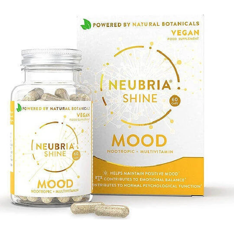 Neubria Shine Mood Supplement Anxiety Supplement 60 caps: цены и характеристики
