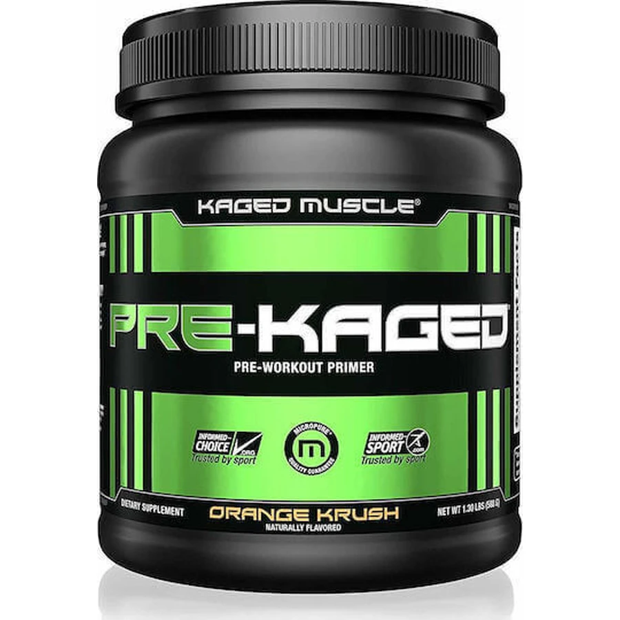 Kaged Muscle Pre Kaged Orange Crush Предтреніровочная добавка 588гр Orange Crush: ціни та характеристики