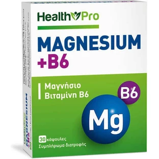 Health Pro Магній + B6 30 мінеральних капсул