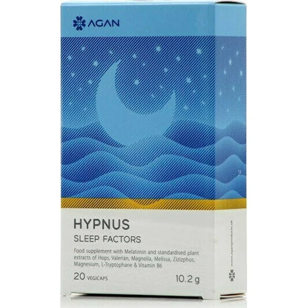 Agan Hypnus Hypnus Фактори сну Добавка для сну 20 рослинних капсул: ціни та характеристики