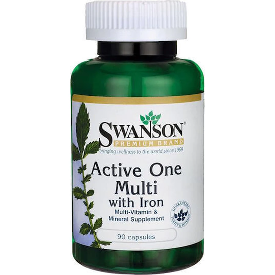 Swanson Active One Multi Мультивитамины для энергии, укрепления иммунитета и антиоксидантного действия 90 капс: цены и характеристики