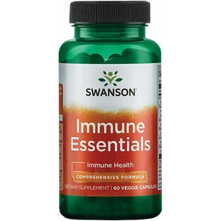 Swanson Immune Essentials Імунна добавка для підвищення імунітету 60 рослинних капсул