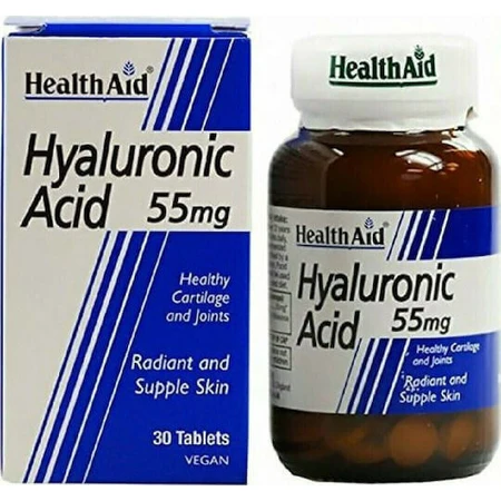 Health Aid Гіалуронова кислота для здоров'я суглобів та кісток 30 табл.: ціни та характеристики