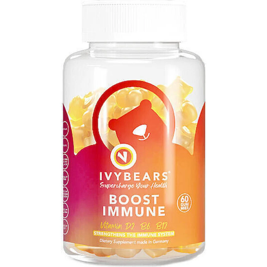 Імунна добавка IvyBears Boost Immune Boost Імунна добавка 60 желейних цукерок: ціни та характеристики