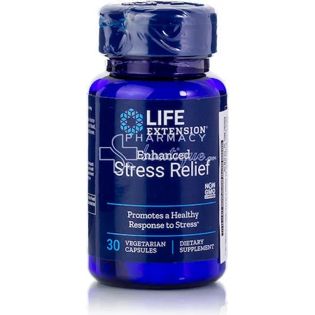 Life Extension Enhanced Stress Relief Anxiety Supplement 30 растительных капсул: цены и характеристики