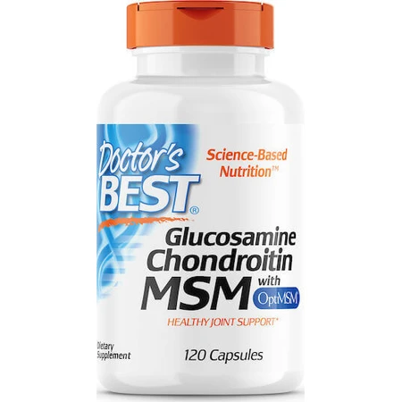 Doctor's Best Glucosamine Chondroitin MSM Joint & Bone Health Supplement 120 caps: цены и характеристики